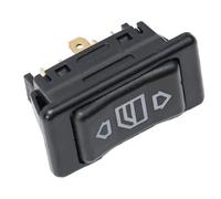 interruptor arranque motor Interruptor de elevalunas eléctrico para coche, 12 V/24 V, 10 A, 6 pines, botón LED verde, accesorios interiores del vehículo