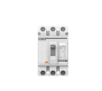 Interruptor Automaático Disyuntor de caja moldeada MCCB de 125 A CA, 63 A, 100 A, CA 230 V, 2 polos, monofásico, 3 polos, CA 400 V, trifásico(3P,100A)