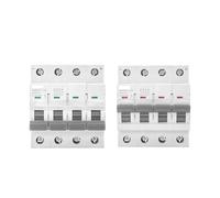 Interruptor Automático 1P 2P 4P DC MCB 1000VDC Mini disyuntor solar interruptor de protección contra cortocircuitos de sobrecarga 6A-63A for fotovoltaica fotovoltaica(2P,16a)