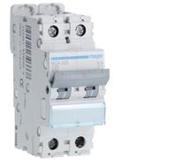 Interruptor Automático 2 Polos 25 A 6 Ka Curva C 2 M. Din Hager MCA225