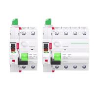 Interruptor Automático 2P 4P tipo A RCD RCCB Auto reconectador interruptor de seguridad Modular 6KA 16A/63A 30mA 230V 400V fuga(40A,2 Pole 300 mA)