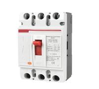 interruptor automático 3P 4P AC 400V 100A-630A MCCB Caja moldeada Disyuntor Protección de sobrecarga Protector del interruptor(3P,225A)