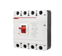 interruptor automático 3P 4P AC 400V 100A-630A MCCB Caja moldeada Disyuntor Protección de sobrecarga Protector del interruptor(4P,315A)