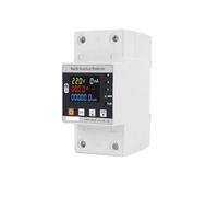 Interruptor Automático 63A WiFi Smart Earth Fuga sobre bajo voltaje Protector Relé Disyuntor Temporizador Energía Potencia kWh Medidor(80A)