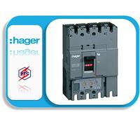 Interruptor automático de caja moldeada h630, 4P4D, 50kA, 630A, LSI