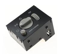 Interruptor automático de Faros Perilla de Interruptor de luz Delantera para GMC Sierra 1500, 2500, 3500, 2000, 2001 y 2002 (Accesorio para Coche, 15755595, 15738843/DS968/1S1995/SW2157)