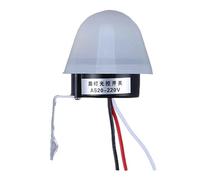 Interruptor automático de luz de calle con fotocélula de encendido y apagado automático, CC, CA, 220V, 50-60Hz, 10A, Control de foto, interruptor con Sensor