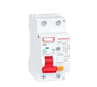 Interruptor Automático disyuntor actual residual de 230V 50/60Hz RCBO MCB 30mA con protección contra sobrecorriente y fugas(40A)