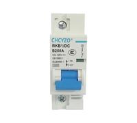 Interruptor AutomáTico Disyuntor De Batería Células Solares 1P 2P 12V 24V CC 36V 48V 60V 72V 96V 120V 80A 100A 125A 150A 200A 250A(100A)