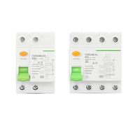 Interruptor Automático Disyuntor de corriente Residual 2P 4P 63A tipo B 10KA RCCB DC RCD 230V 400V 30mA for pila de carga EV de vehículos eléctricos(4P,63A 30mA)