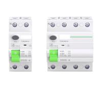 Interruptor Automático Disyuntor de corriente Residual RCD RCCB tipo B, fuga a tierra, 2P, 4P, CA, 40a, 63a, 30ma, 100ma, 300ma, 10KA, carril Din, 230V(32A,2 Pole 300 mA)