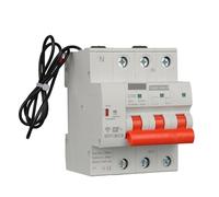 Interruptor Automático Disyuntor inteligente WiFi 2P3P4P, protección contra cortocircuitos, interruptor de reconexión inteligente temporizado, control remoto(3,50A)