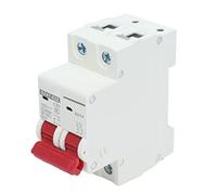 Interruptor AutomáTico DZ47-63Z 1000V 6/10/16/20/25/32/40/50/63A DC Disyuntor En Miniatura 2P Aislador De Sistema Solar Fotovoltaico Montaje Riel DIN(16a)