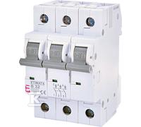 Interruptor de sobrecorriente 3P B 32A 6kA AC 002115519