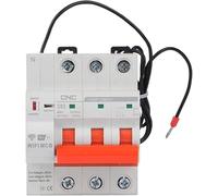 Interruptor Automático Inteligente WiFi 3P 63A/100A para Carril DIN, con Protección Térmica-Magnética Doble contra Sobrecarga y Cortocircuito, para Sistemas Solares y Cuadros,50A-3P
