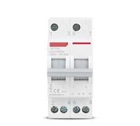 Interruptor Automático Interruptor de transferencia manual de doble potencia de 40 A y 63 A, con desconexión de aislamiento for sistemas eléctricos, montado en riel DIN(1P,40A)
