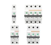 Interruptor Automático,Interruptor Diferencial Disyuntor miniatura 1P 2P 3P 4P 50 Hz Curva C Tipo CA 30 mA MCB Protector de sobrecarga corta 35 mm Din(2,63A)
