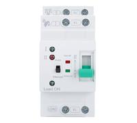 Interruptor Automático Manual ATS 2 Polos 80A, Conmutador Dual para Generador Doméstico Montaje en Rail DIN Tipo PV Delgado