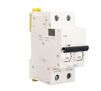 Interruptor Automático Miniatura 2P, Interruptor de Aire AC400V, Protección Contra Sobrecarga y Cortocircuito - Mecanismo Electromagnético Estable, Aislamiento de Control, Amplio (40A)