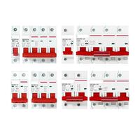 Interruptor Automático Minidisyuntor solar de CC 1000 V, 1P, 2P, 3P, 4P, con protección contra sobrecarga, 6 A ~ 63 A/80 A, 100 A, 125 A, MCB for sistemas fotovoltaicos.(1P,40A)