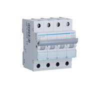 Interruptor Automático MU Hager 4P 40A Curva C 6kA MUN440A
