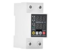 Interruptor Automático Protector de sobretensión ajustable de 220 V y 110 V, 50/60 Hz, 40 A, 63 A, inversor solar fotovoltaico, medidor de corriente de bajo voltaje, relé