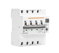Interruptor automático residual RCBO tipo B, 10 KA, 3P+N, 4P, 40 A, 63 A, protección contra sobrecorriente, 30 mA, EKL5(4P,63A)