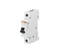 Interruptor automático S201-C50, 1P, curva tipo C, 50 A, capacidad de corte máxima de 6 kA a 230/400 VAC (Referencia: ABB 2CDS251001R0504)