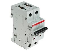 Interruptor automático S202M-C16, 2P, curva tipo C, 16 A, capacidad de corte máxima de 10 kA a 400 VAC (Referencia: ABB 2CDS272001R0164)