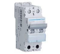 Interruptor Automático serie M Hager 2P 20A Curva C 6KA MCA220
