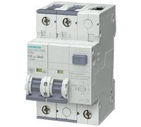 Interruptor automático y diferencial 2P, 20A, Sensibilidad 30mA, Curva Tipo B, Sentron