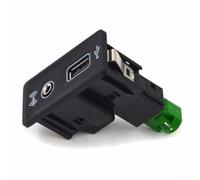 Interruptor AUX USB 5Q0035726E, para Golf 7 para MK7 para Passat B8 para CarPlay Media, accesorios electrónicos, material plástico y metal