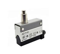 Interruptor basculante 10A 250VAC AZ-7312 AZ-7311 AZ-7121 AZ-7310 TZ-7141 Microinterruptor a prueba de agua límite viaje Palanca rodillo recto 90 grados(Az-7110)