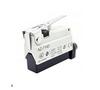 Interruptor basculante 10A 250VAC AZ-7312 AZ-7311 AZ-7121 AZ-7310 TZ-7141 Microinterruptor a prueba de agua límite viaje Palanca rodillo recto 90 grados(Az-7140)
