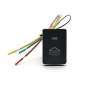 Interruptor Basculante Apto para Toyota Camry, Prius,Corolla, PRADO, RAV4 2008-2014, luz LED azul para coche, interruptor de encendido y apagado para garaje, botón pulsador. Pulsador Momentáneo