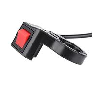 Interruptor Basculante, Bicicleta Elctrica Scooter Manillar Montado Universal Interruptor Basculante de Encendido y Apagado para Lmpara de Cabeza