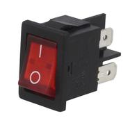 Interruptor basculante bipolar luminoso rojo indicacion i-o h8553vbnam