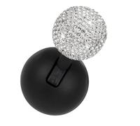 Interruptor basculante: botón para arrancar el coche | Cubierta del botón Start Stop | Botones de coche | Joystick basculante con barra de bola con brillantes decorativos de un botón | Joystick