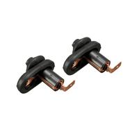 Interruptor Basculante Botonera Elevalunas Interruptor de luz de puerta de 1 a 10 piezas, apto para interruptor de luz interior de vehículo universal, botón negro duradero(2PCS)