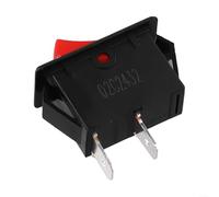 Interruptor basculante CA 125/250V para HY35C, sierra, compresor de aire, amoladora T10875, amoladora CX904, operación ON-OFF de 2 pines