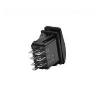 Interruptor basculante con botón LED Blanco Iluminado for Luces Delanteras y traseras Can-Am Maverick Commander UTV, Coche, Barco, Marino(7P (ON) Off (ON))