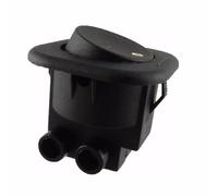 Interruptor Basculante Conmutador Pulsador con Conexión de Tornillo, Interruptor de Dispositivo 6 A 250 V ~, Dimensiones 21 x 23 x 26 mm