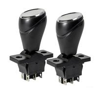 Interruptor basculante de 12 V hacia adelante y marcha atrás para coches de parachoques infantiles con función de reinicio automático de 360 grados, compatible con modelos de 6 V a 24 V