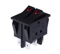 Interruptor basculante de encendido/apagado for calentador de aceite RK1-23, 250 V/16 A, con botones dobles, 1 unidad(3)