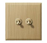 Interruptor basculante de latón vintage con características hechas a mano, funcionamiento seguro y fiable y añade una estética única a las configuraciones de iluminación interior (2)