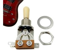 Interruptor basculante de vías para guitarra - Interruptor de 3 vías con posicionamiento antideslizante y preciso | Accesorios para guitarras de selección de elementos | adultos, profesionales