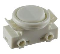 Interruptor basculante empotrable para lámpara de 2 A, 250 V, interruptor basculante con anillo y balancín, adecuado como interruptor de repuesto para lámparas empotradas, lámparas de cocina