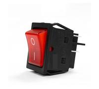 Interruptor basculante KCD4 interruptor de alimentación ON-OFF 2 posiciones 4 pines con luz 30A 250VAC/ 35A 125VAC(Yellow,12 V)