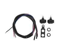 Interruptor Basculante LED, 12V 30a 3P SPST Interruptor Basculante de Encendido Y Apagado Indicador Rojo LED a Prueba de Agua para Automóvil Camión Barco Motocicleta