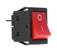 Interruptor basculante ON OFF 30A 4 pines tipo barco cuadrado impermeable a prueba de polvo interruptor retardante de llama para control de equipos eléctricos automotrices marinos (1 Uds.)